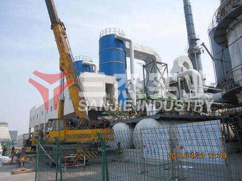 燃煤熔鹽爐在三聚氰胺