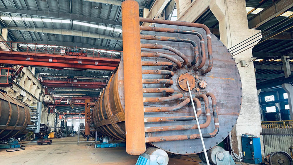 2700萬大卡/時(shí)燃?xì)馊埯}爐生產(chǎn)現(xiàn)場